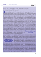 Die flüchtige Säure im Wein