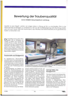 Die Traubenqualität - derzeitige Bewertungsmethoden und mögliche zukünftige Entwicklungen