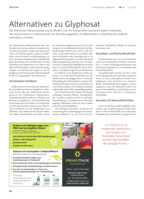 Alternativen zu Glyphosat