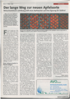 Der lange Weg zur neuen Apfelsorte. Versuchszentrum Laimburg prüft neue Apfelsorten auf ihre Eignung für Südtirol