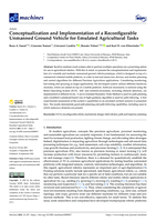 Conceptualization and Implementation of a Reconfigurable Unmanned Ground Vehicle for Emulated Agricultural Tasks