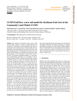 CLM5-FruitTree: A new sub-model for deciduous fruit trees in the Community Land Model (CLM5)