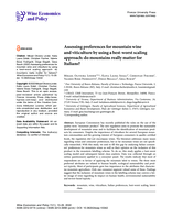 Assessing preferences for mountain wine and viticulture by using a best-worst scaling approach: do mountains really matter for Italians?