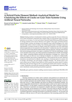 A Hybrid Finite Element Method–Analytical Model for Classifying the Effects of Cracks on Gear Train Systems Using Artificial Neural Networks