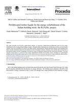 Prefabricated Timber Façade for the Energy Refurbishment of the Italian Building Stock: The Ri.Fa.Re. Project