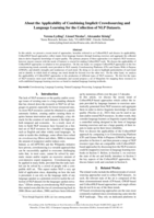 About the Applicability of Combining Implicit Crowdsourcing and Language Learning for the Collection of NLP Datasets
