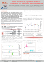 Value of individual population studies to characterize loci associated with complex traits