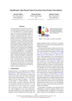 OpenBrand: open brand value extraction from product descriptions