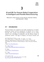 AI and ML for Human-Robot Cooperation in Intelligent and Flexible Manufacturing