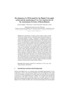 Development of a FEM model for the Digital Twin application and the monitoring of Cor-Ten road barriers in the Autonomous Province of Bozen/Bolzano