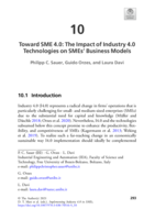 Toward SME 4.0: The Impact of Industry 4.0 Technologies on SMEs’ Business Models