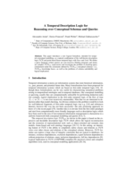 A Temporal Description Logic for Reasoning over Conceptual Schemas and Queries