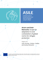 Actors and their networks: Scope for adaptation to and contestation of global norms for refugee protection