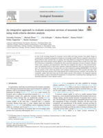 An integrative approach to evaluate ecosystem services of mountain lakes using multi-criteria decision analysis