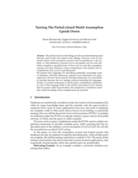 Turning The Partial-Closed World Assumption Upside Down