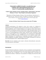 Chemically modified tetranitro-oxacalix[4]arenes: Synthesis and conformational preferences of tetra-N-(1-octyl)ureido-oxacalix[4]arenes