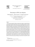 Reasoning on UML class diagrams