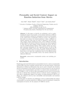 Personality and social context: Impact on emotion induction from movies