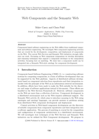 Web Components and the Semantic Web