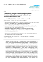 Evaluation of zosteric acid for mitigating biofilm formation of Pseudomonas putida isolated from a membrane bioreactor system