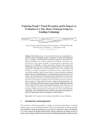 Exploring People’s Visual Perception and Its Impact on Evaluation of a Tiny House Prototype Using Eye Tracking Technology