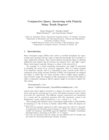 Conjunctive Query Answering with Finitely Many Truth Degrees