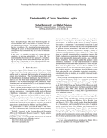 Undecidability of Fuzzy Description Logics