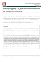 Diverse Feed, Diverse Benefits : The Multiple Roles of Feed Diversity at Pasture on Ruminant Livestock Production: a Review