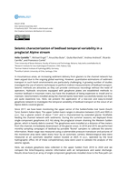 Seismic characterization of bedload temporal variability in a proglacial Alpine stream