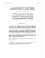 Rate of convergence for a Galerkin scheme approximating a two-scale reaction-diffusion system with nonlinear transmission condition