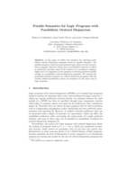 Pstable semantics for logic programs with possibilistic ordered disjunction