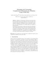 Managing and Consuming Completeness Information for Wikidata Using COOL-WD