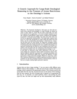 A Generic Approach for Large-Scale Ontological Reasoning in the Presence of Access Restrictions to the Ontology's Axioms
