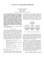 A Service Localisation Platform