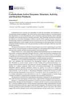 Carbohydrate-Active Enzymes: Structure, Activity, and Reaction Products
