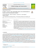 Is there a way to rate insecticides that is less detrimental to human and environmental health?