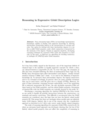 Reasoning in Expressive Gödel Description Logics