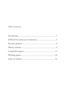 Decision Sciences for the New Global Economy: 9th Annual EDSI Conference Proceedings