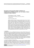 Parametric and Generative Design Techniques for Digitalization in Building Industry: The Case Study of Glued- Laminated-Timber Industry