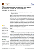 Combining the Multilevel Perspective and Socio-Technical Imaginaries in the Study of Community Energy