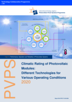 Climatic Rating of Photovoltaic Modules: Different Technologies for Various Operating Conditions