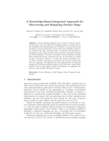 A Knowledge-Based Integrated Approach for Discovering and Repairing Declare Maps