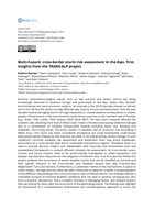 Multi-hazard, cross-border storm risk assessment in the Alps. First insights from the TRANS-ALP project