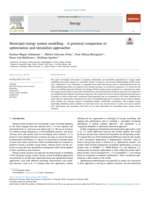 Municipal energy system modelling: A practical comparison of optimisation and simulation approaches