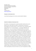 Metaphern im Deutschunterricht: Anne Franks Romanfragment "Das Hinterhaus" und das kulturelle Gedächtnis