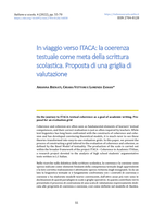 In viaggio verso ITACA: la coerenza testuale come meta della scrittura scolastica. Proposta di una griglia di valutazione