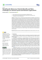 Travelling the Metaverse: Potential Benefits and Main Challenges for Tourism Sectors and Research Applications