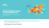 Commoning practices and streetscape: what contribution to socio-ecological transition