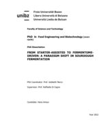 From starter-assisted to fermentome-driven: a paradigm shift in sourdough fermentation