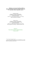 Reflections on Corporate Social Responsibility in Differing Institutional Systems: How Chinese, German, and US Corporations Address Stakeholder Interests